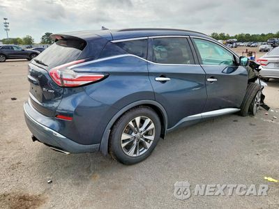 Trzecie zdjęcie samochodu z tyłu: 2016 NISSAN MURANO SV VIN:5N1AZ2MH8GN116691 - miniatura