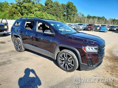Czwarte zdjęcie samochodu z boku: 2021 GMC ACADIA SLE VIN:1GKKNRLS7MZ110478 - miniatura