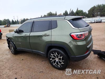 Drugie zdjęcie samochodu z przodu: 2017 JEEP COMPASS LATITUDE VIN:3C4NJCBB6HT668712 - miniatura