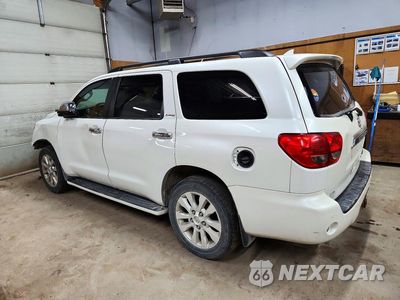 Drugie zdjęcie samochodu z przodu: 2012 TOYOTA SEQUOIA PLATINUM VIN:5TDDW5G18CS066728 - miniatura