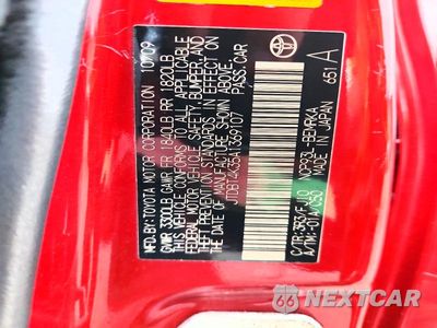 Zdjęcie 12 z 12 samochodu: 2010 TOYOTA YARIS BASE VIN:JTDBT4K35A1369107 - miniatura