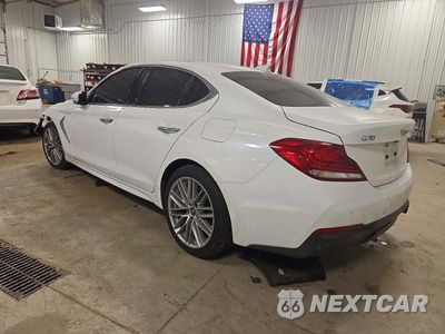 Drugie zdjęcie samochodu z przodu: 2021 GENESIS G70 ELITE VIN:KMTG34LA3MU075731 - miniatura