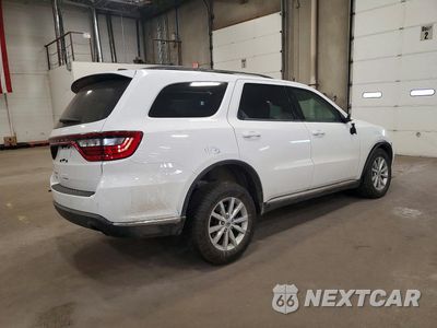 Trzecie zdjęcie samochodu z tyłu: 2021 DODGE DURANGO SXT VIN:1C4RDJAGXMC763144 - miniatura