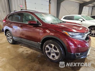 Czwarte zdjęcie samochodu z boku: 2018 HONDA CR-V EXL VIN:7FARW2H85JE026354 - miniatura