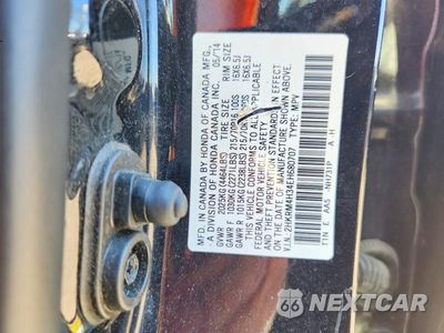 Zdjęcie 13 z 13 samochodu: 2014 HONDA CR-V LX VIN:2HKRM4H34EH680707 - miniatura