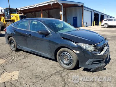 Czwarte zdjęcie samochodu z boku: 2016 HONDA CIVIC LX VIN:19XFC2F57GE074310 - miniatura