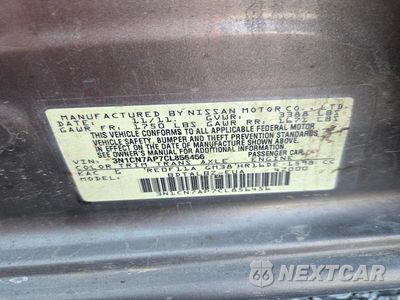 Zdjęcie 12 z 12 samochodu: 2012 NISSAN VERSA 1.6 S VIN:3N1CN7AP7CL856456 - miniatura