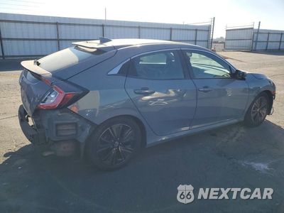 Trzecie zdjęcie samochodu z tyłu: 2019 HONDA CIVIC EX VIN:SHHFK7H64KU407697 - miniatura