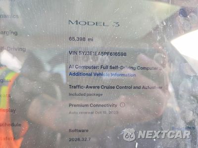 Zdjęcie 9 z 13 samochodu: 2023 TESLA MODEL 3 VIN:5YJ3E1EA5PF616598 - miniatura