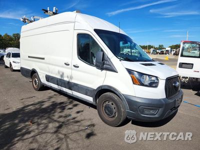 Czwarte zdjęcie samochodu z boku: 2021 FORD TRANSIT T-250 VIN:1FTBR3X81MKA89390 - miniatura