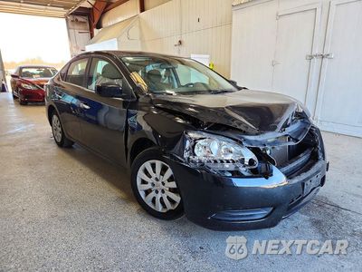 Czwarte zdjęcie samochodu z boku: 2013 NISSAN SENTRA S VIN:3N1AB7AP4DL617481 - miniatura
