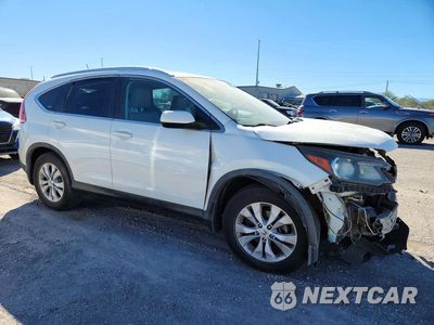 Czwarte zdjęcie samochodu z boku: 2013 HONDA CR-V EXL VIN:5J6RM3H77DL014541 - miniatura