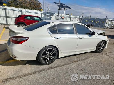 Trzecie zdjęcie samochodu z tyłu: 2017 HONDA ACCORD SPORT SPECIAL EDITION VIN:1HGCR2E15HA036970 - miniatura