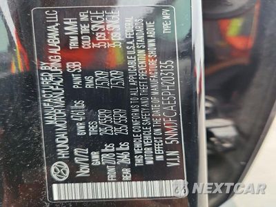 Zdjęcie 12 z 12 samochodu: 2023 HYUNDAI TUCSON SEL VIN:5NMJFCAE5PH203135 - miniatura