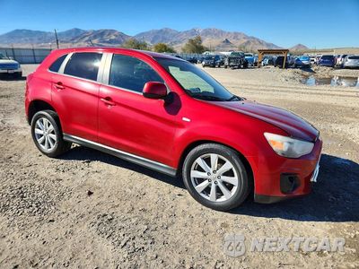 Czwarte zdjęcie samochodu z boku: 2014 MITSUBISHI OUTLANDER SPORT ES VIN:4A4AR3AU9EE013488 - miniatura