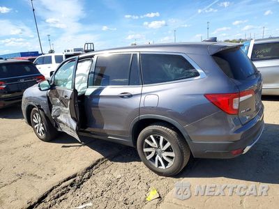 Drugie zdjęcie samochodu z przodu: 2021 HONDA PILOT EXL VIN:5FNYF6H55MB098213 - miniatura