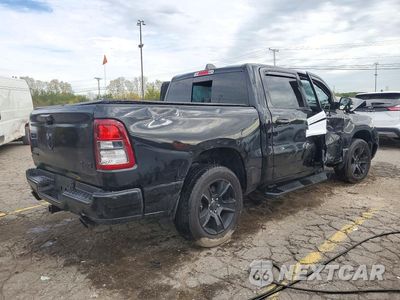 Trzecie zdjęcie samochodu z tyłu: 2020 RAM 1500 BIG HORN/LONE STAR VIN:1C6SRFFT5LN303924 - miniatura