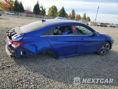 Trzecie zdjęcie samochodu z tyłu: 2021 HYUNDAI ELANTRA SEL VIN:KMHLN4AGXMU180826 - miniatura