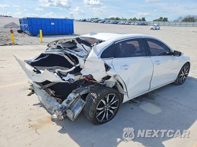 Trzecie zdjęcie samochodu z tyłu: 2018 CHEVROLET MALIBU LT VIN:1G1ZD5ST3JF156590 - miniatura