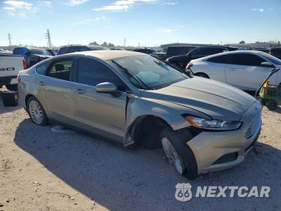 Czwarte zdjęcie samochodu z boku: 2016 FORD FUSION S HYBRID VIN:3FA6P0UU4GR126669 - miniatura