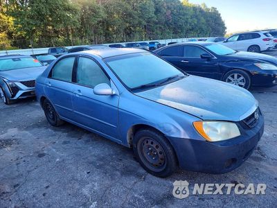 Czwarte zdjęcie samochodu z boku: 2006 KIA SPECTRA EX VIN:KNAFE121365313740 - miniatura