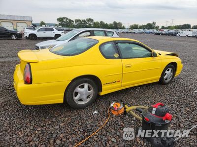 Trzecie zdjęcie samochodu z tyłu: 2002 CHEVROLET MONTE CARLO SS VIN:2G1WX15K929305570 - miniatura