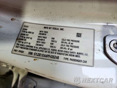 Zdjęcie 12 z 12 samochodu: 2023 TESLA MODEL 3 VIN:5YJ3E1EA4PF435248 - miniatura