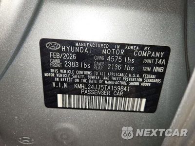 Zdjęcie 12 z 12 samochodu: 2026 HYUNDAI SONATA HYBRID BLUE VIN:KMHL24JJ5TA159841 - miniatura