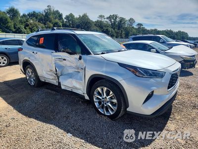 Czwarte zdjęcie samochodu z boku: 2022 TOYOTA HIGHLANDER LIMITED VIN:5TDYZRAH6NS092673 - miniatura