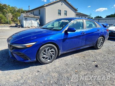 2024 HYUNDAI ELANTRA BLUE KMHLM4DJ9RU094490 - główne zdjęcie licytacji z USA - miniatura
