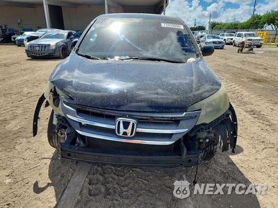 Piąte zdjęcie samochodu w środku: 2013 HONDA CR-V EX VIN:2HKRM3H52DH519492 - miniatura