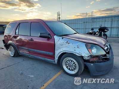 Czwarte zdjęcie samochodu z boku: 2004 HONDA CR-V LX VIN:JHLRD68484C005170 - miniatura