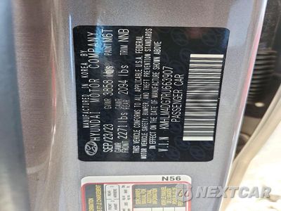Zdjęcie 12 z 12 samochodu: 2024 HYUNDAI ELANTRA SEL VIN:KMHLM4DG7RU663907 - miniatura