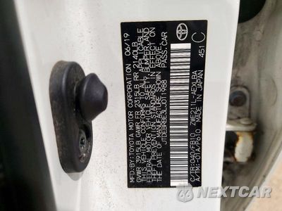 Zdjęcie 12 z 12 samochodu: 2020 TOYOTA COROLLA LE VIN:JTDEBRBE3LJ011988 - miniatura