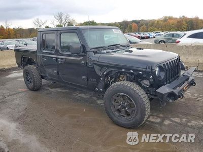 Czwarte zdjęcie samochodu z boku: 2021 JEEP GLADIATOR SPORT VIN:1C6HJTAG4ML515530 - miniatura