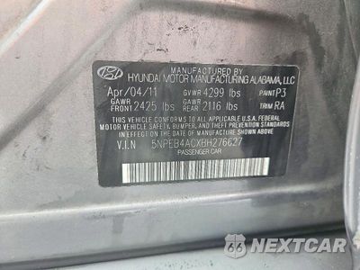 Zdjęcie 13 z 13 samochodu: 2011 HYUNDAI SONATA GLS VIN:5NPEB4ACXBH276627 - miniatura