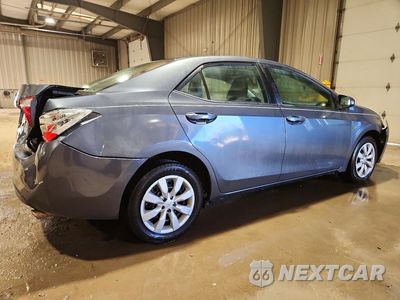 Trzecie zdjęcie samochodu z tyłu: 2014 TOYOTA COROLLA LE VIN:2T1BURHE5EC200984 - miniatura