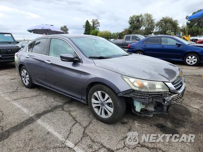 Czwarte zdjęcie samochodu z boku: 2014 HONDA ACCORD LX VIN:1HGCR2F30EA081763 - miniatura