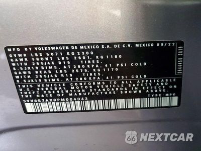Zdjęcie 13 z 13 samochodu: 2023 VOLKSWAGEN TIGUAN SE R-LINE BLACK VIN:3VV8B7AX0PM004043 - miniatura
