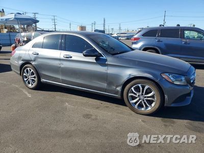 Czwarte zdjęcie samochodu z boku: 2017 MERCEDES-BENZ C 300 4MATIC VIN:55SWF4KB5HU193806 - miniatura