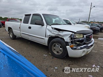 Czwarte zdjęcie samochodu z boku: 2003 GMC NEW SIERRA C1500 VIN:1GTEC19T13E100955 - miniatura