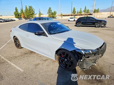 Czwarte zdjęcie samochodu z boku: 2025 BMW M440I VIN:WBA73DA03SCU00497 - miniatura