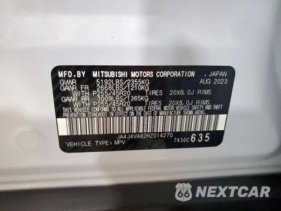 Zdjęcie 14 z 14 samochodu: 2024 MITSUBISHI OUTLANDER SE VIN:JA4J4VA82RZ014270 - miniatura