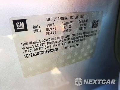 Zdjęcie 12 z 12 samochodu: 2017 CHEVROLET MALIBU LT VIN:1G1ZE5STXHF282498 - miniatura