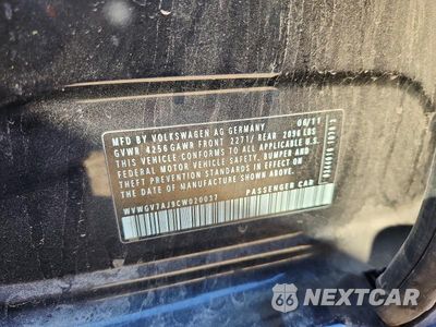 Zdjęcie 13 z 13 samochodu: 2012 VOLKSWAGEN GTI VIN:WVWGV7AJ9CW020037 - miniatura