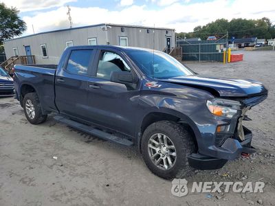 Czwarte zdjęcie samochodu z boku: 2022 CHEVROLET SILVERADO K1500 VIN:3GCUDAED5NG586415 - miniatura