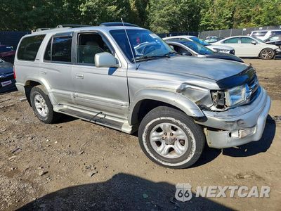 Czwarte zdjęcie samochodu z boku: 2002 TOYOTA 4RUNNER LIMITED VIN:JT3HN87R420375081 - miniatura