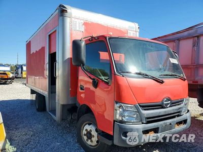 Czwarte zdjęcie samochodu z boku: 2018 HINO 195 BOX TRUCK VIN:JHHSDM2H5JK006550 - miniatura