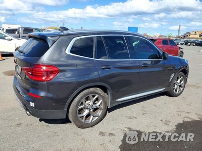 Trzecie zdjęcie samochodu z tyłu: 2021 BMW X3 SDRIVE30I VIN:5UXTY3C05M9E37269 - miniatura