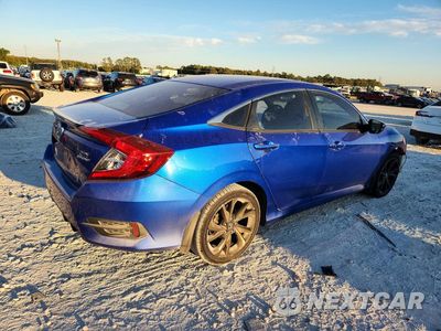 Trzecie zdjęcie samochodu z tyłu: 2019 HONDA CIVIC SPORT VIN:19XFC2F84KE029716 - miniatura